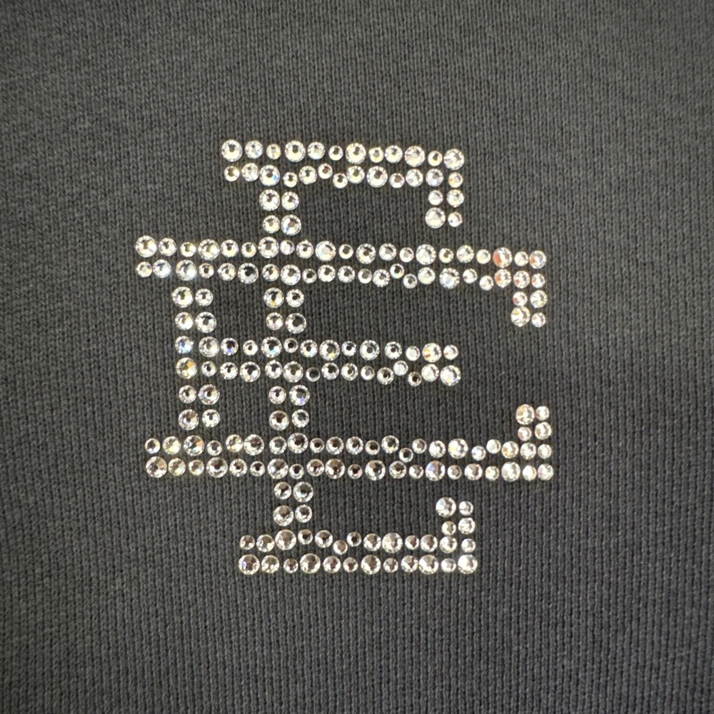 Eric Emanuel EE Basic Core Swarovski SET Size Small - Hoodie + Sweatpants - Picture 3 of 13